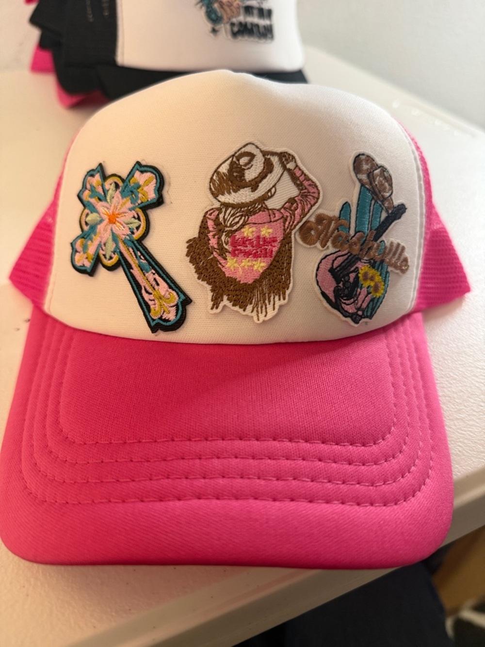 Western boutique trucker hat